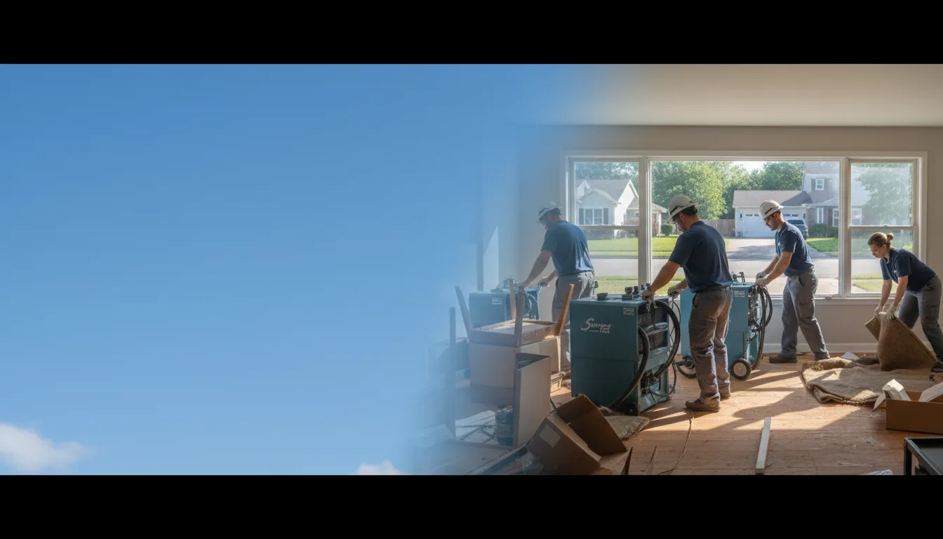 Flood Restoration in Running Springs, CA near me